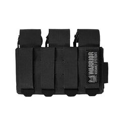 Warrior Laser Cut Triple 40mm Flash Bang Pouch – Black