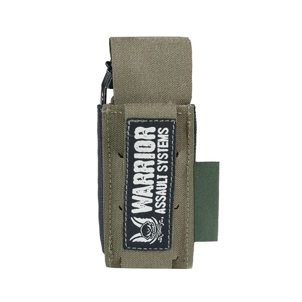 Warrior Laser Cut Single 40mm Flash Bang Pouch – Ranger Green