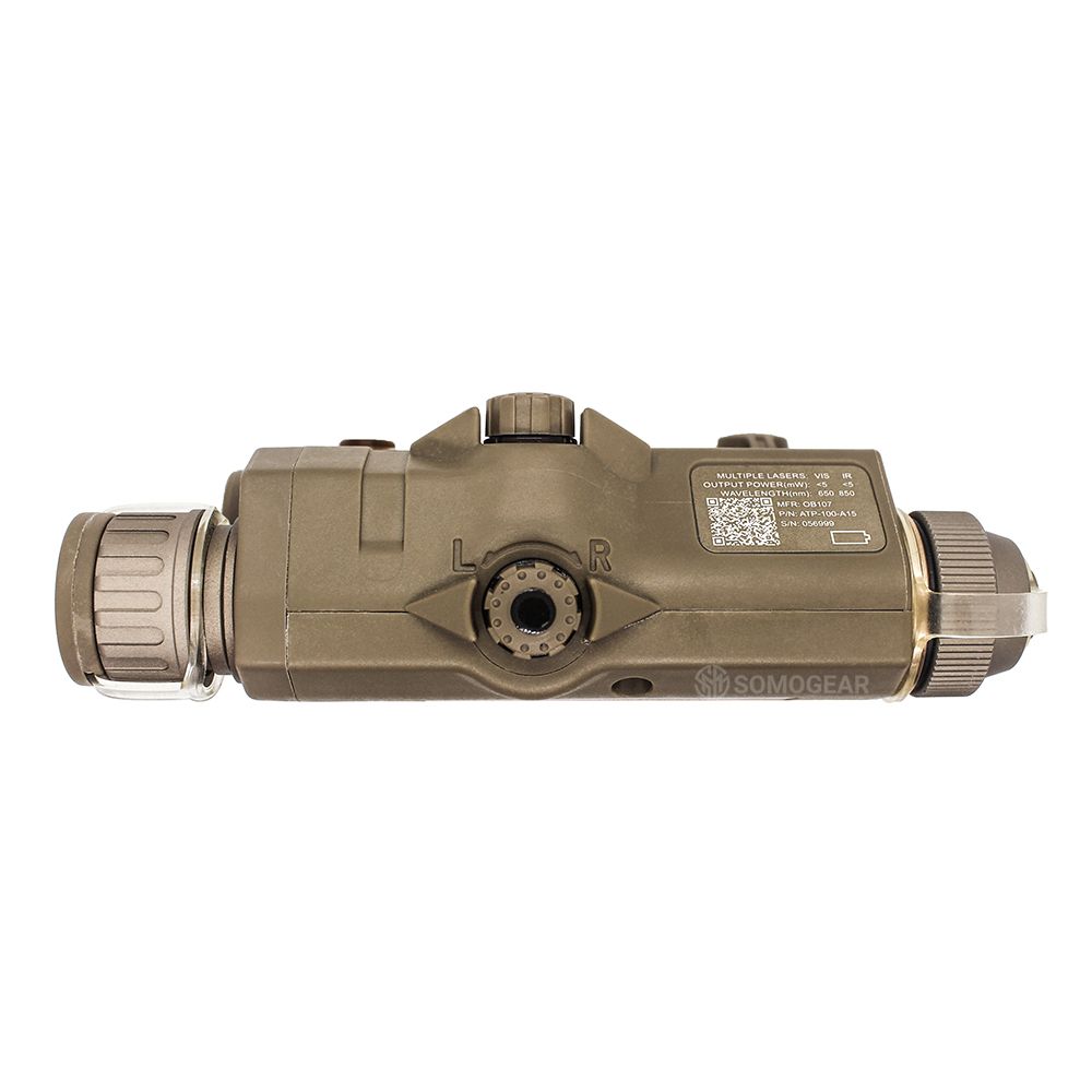SomoGear PEQ-15 IR Laser Illuminator UHP Full Power - Tan/Green