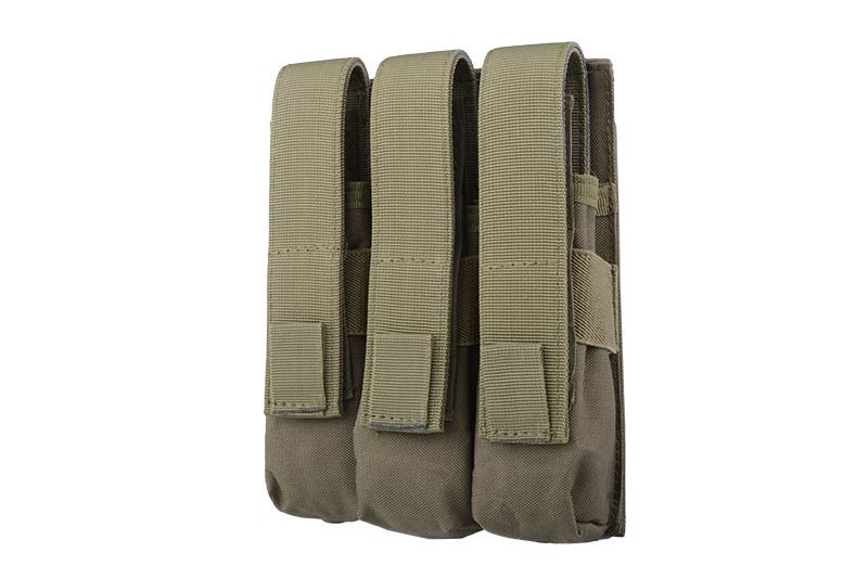 Tasca tripla porta caricatori MP5  Olive