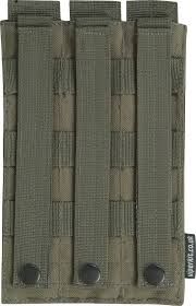 Tasca tripla porta caricatori MP5  Olive