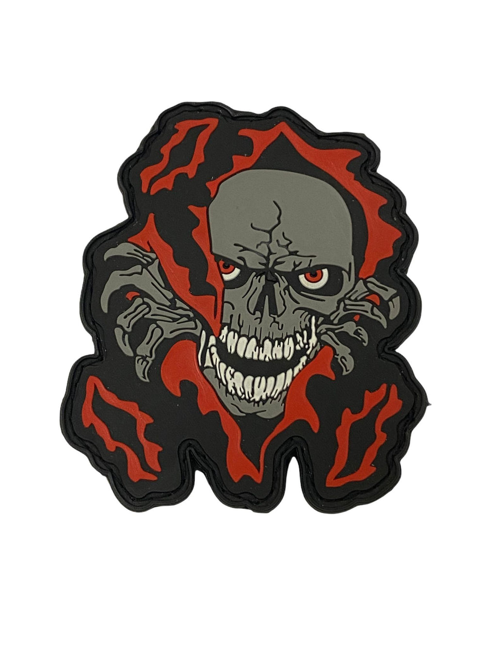 Patch Teschio Rosso