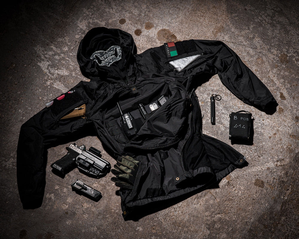 4-14 Anorak “CAT” - Black