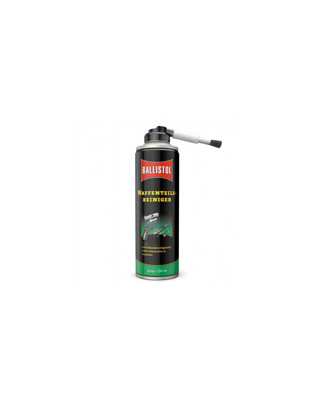 BALLISTOL - PULITORE PER PARTI D'ARMI CON SCOLVOLO IN NYLON - 250 ml