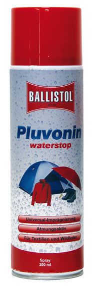 BALLISTOL PLUVONIN WATERSTOP IMPERMEABILIZZANTE ANTIACQUA SPRAY 200 ML