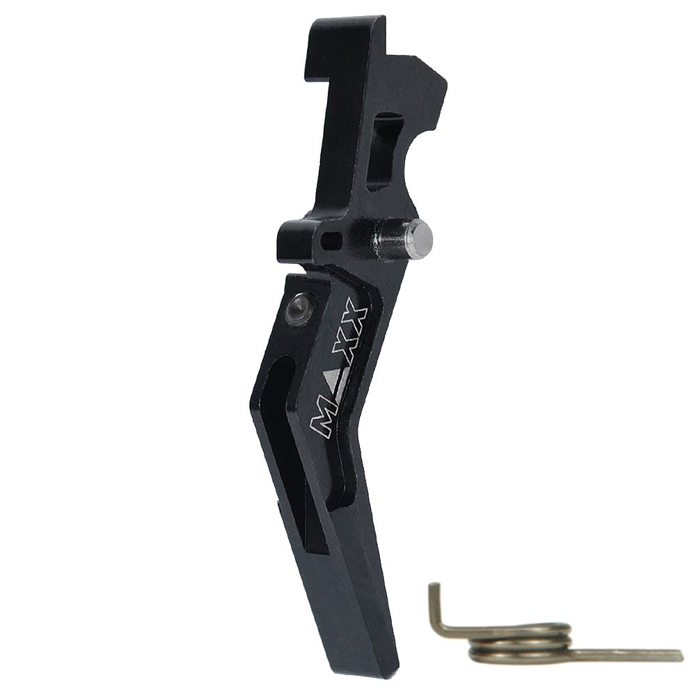 CNC Aluminum Advanced Trigger (Style A) - Black