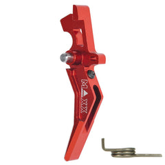 CNC Aluminum Advanced Trigger (Style B) - Red