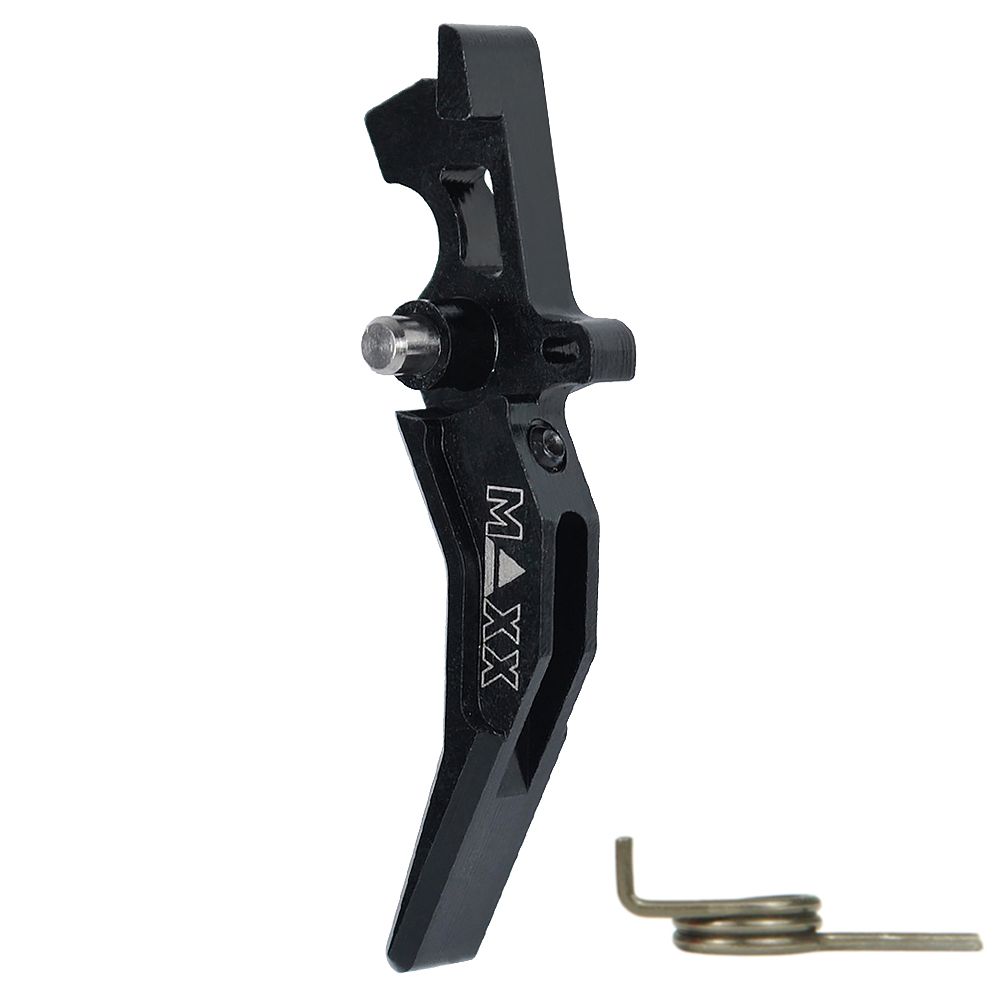 CNC Aluminum Advanced Trigger (Style C) - Black