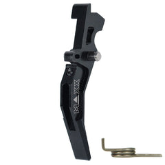 CNC Aluminum Advanced Trigger (Style C) - Black