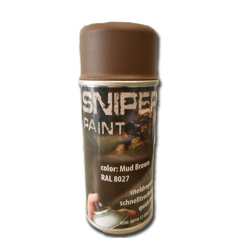 Vernice spray Mud Brown Ral 8027 FOSCO