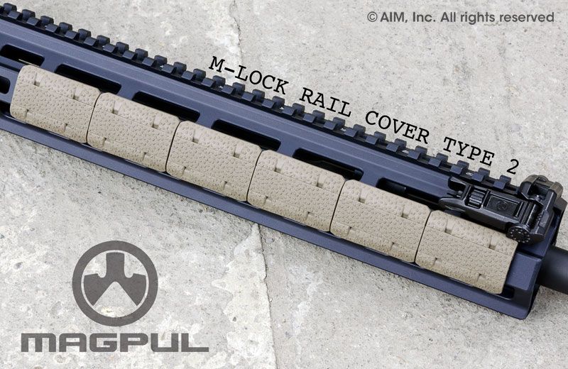 M-LOK Rail Cover Type 2 - Dark Earth - MAGPUL