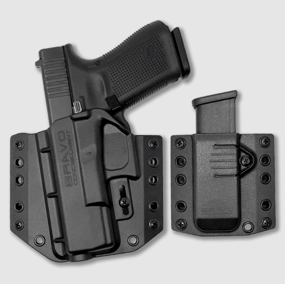 Glock 19 OWB Holster Combo (Left Hand)