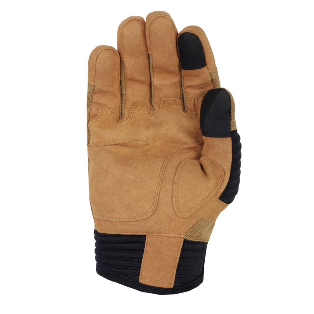 Warrior Omega Hard Knuckle Gloves - Coyote Tan