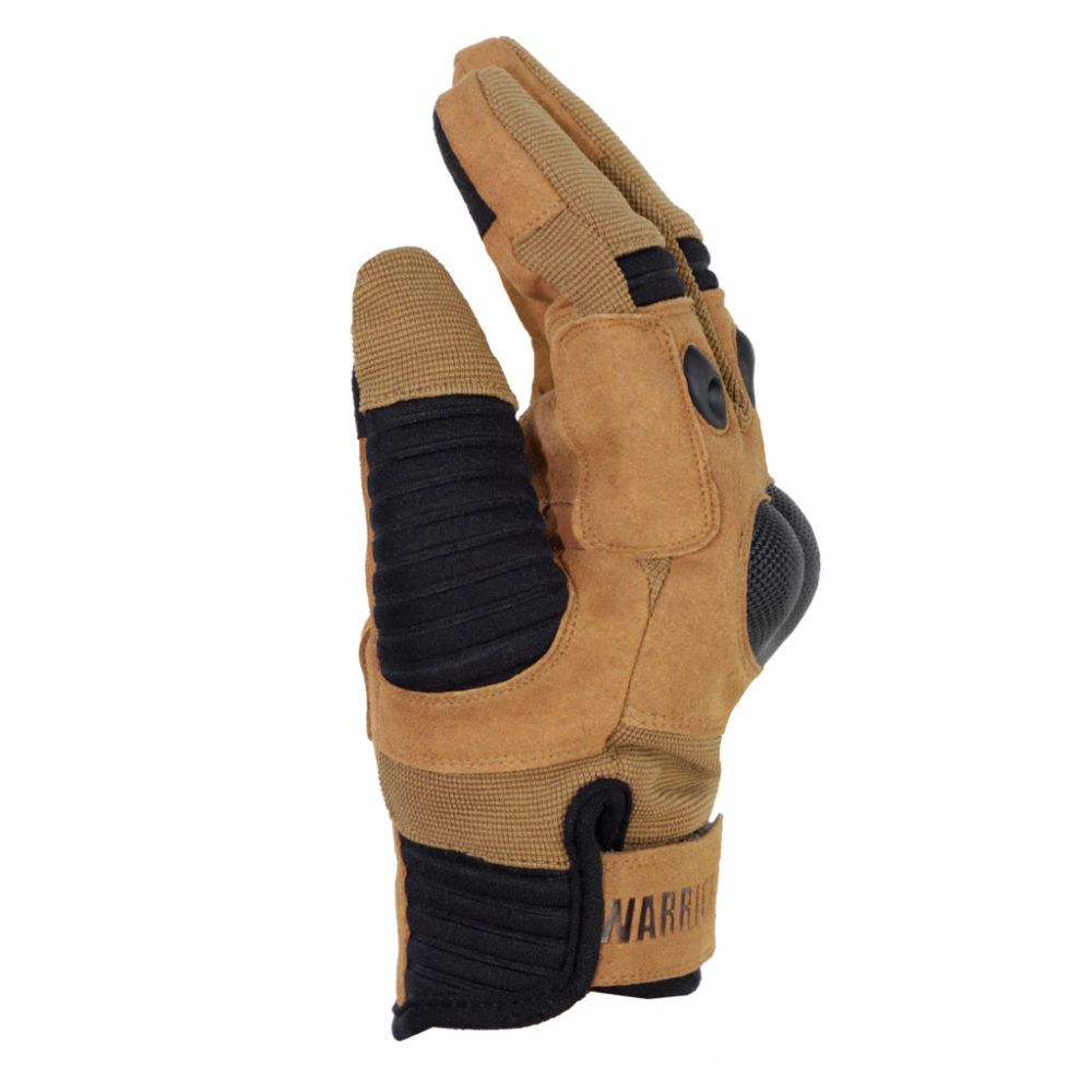 Warrior Omega Hard Knuckle Gloves - Coyote Tan