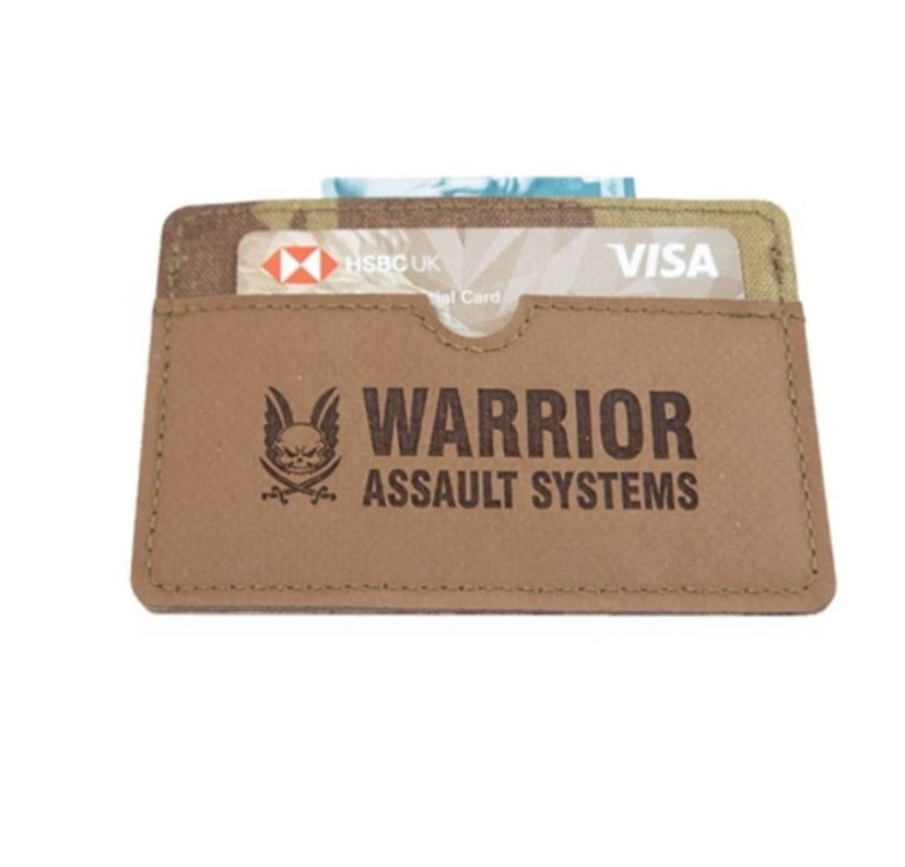 Warrior Laser Cut Credit Card Wallet - Multicam