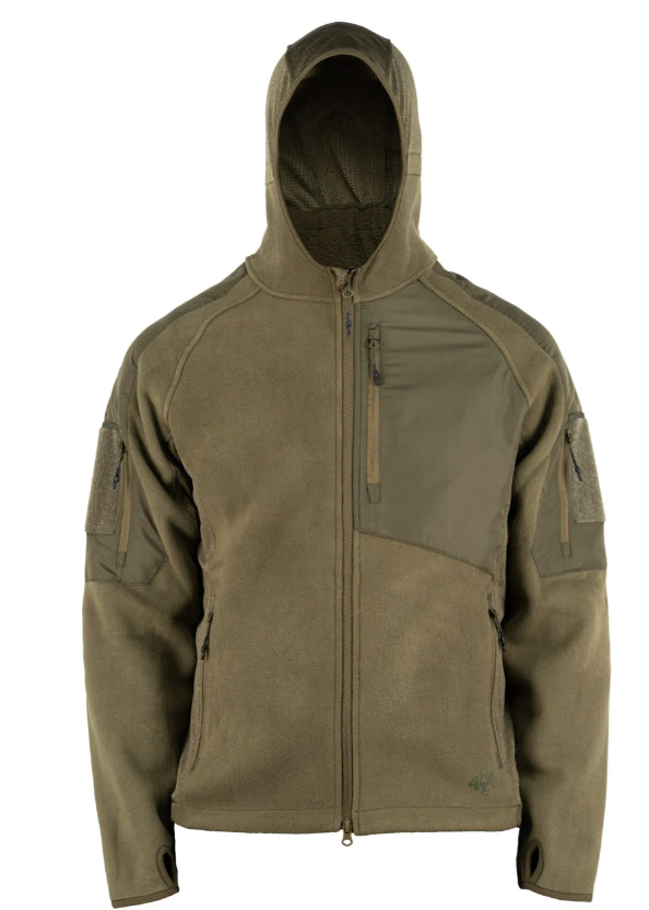 4-14 Full Zip Polarfleece "SHERPA" - Ranger Green
