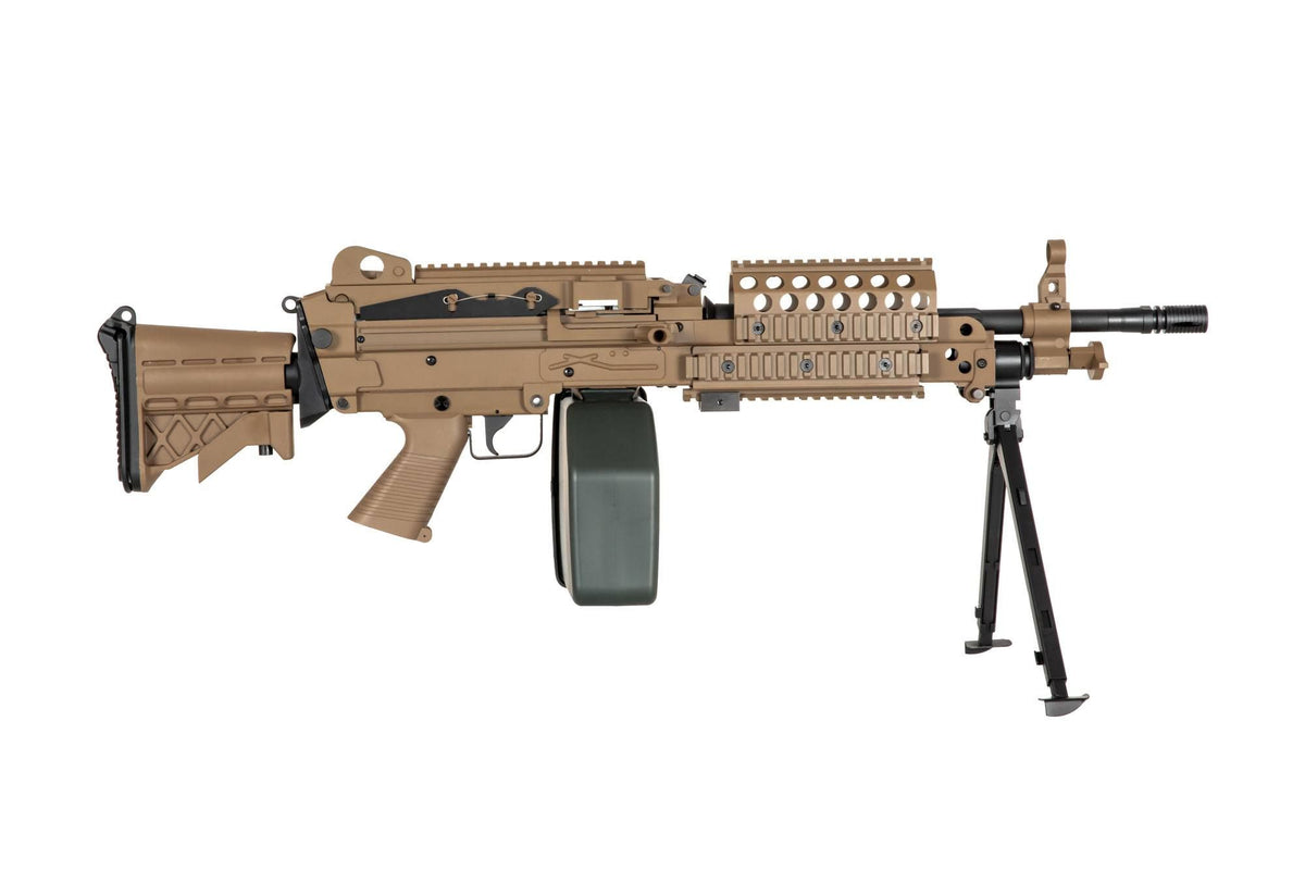 Specna Arms® Electric Machine Gun SA-249 MK46 Mod0 CORE™ - Tan