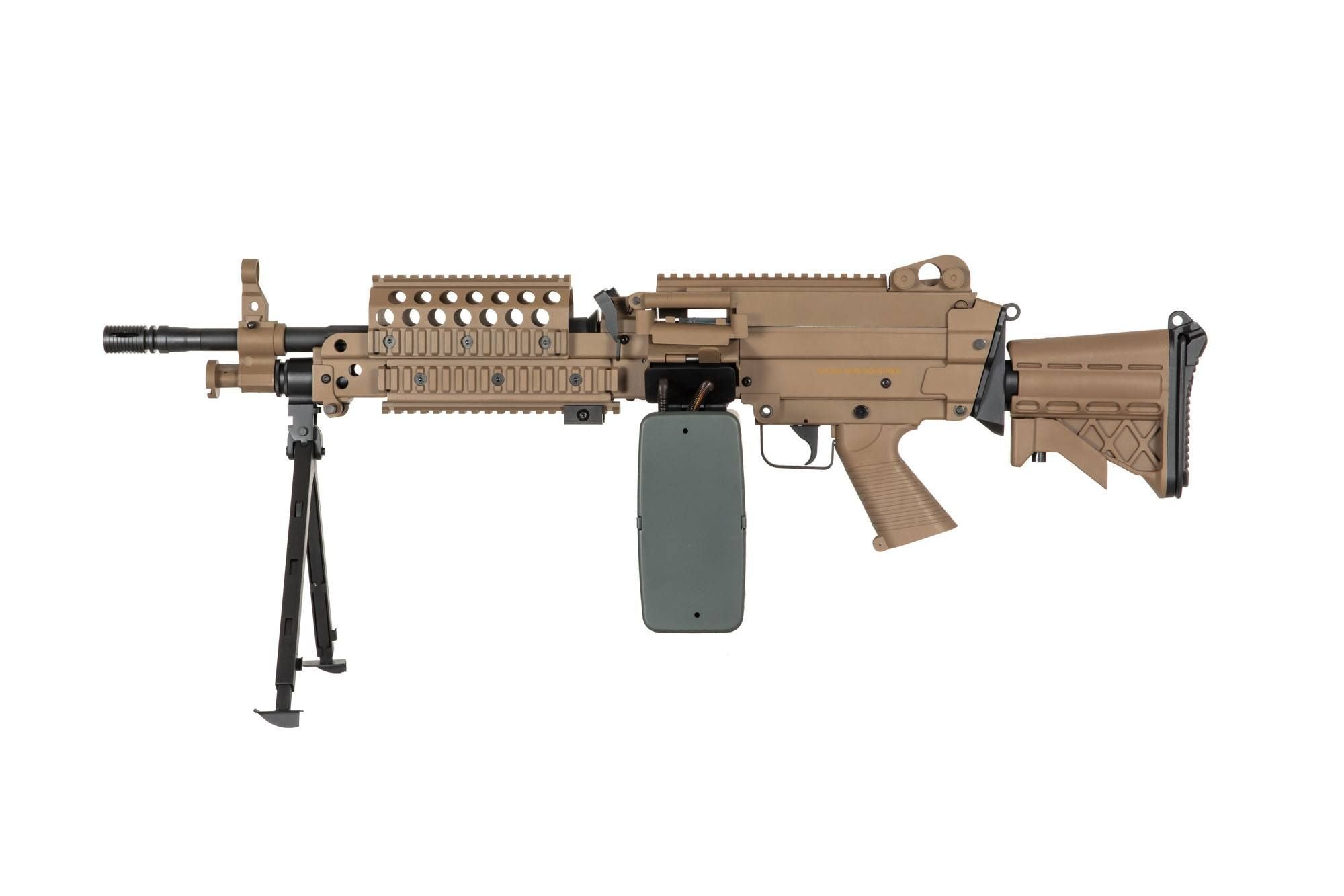 Specna Arms® Electric Machine Gun SA-249 MK46 Mod0 CORE™ - Tan