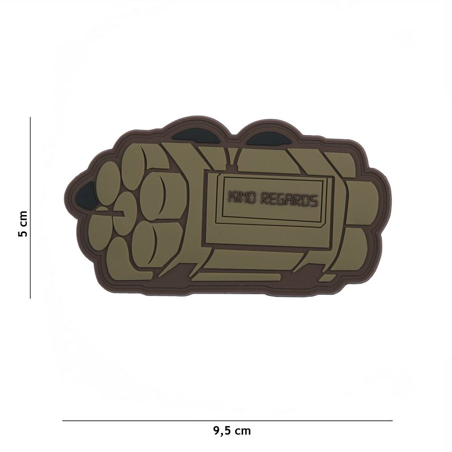 Patch PVC Kind Regards - Coyote