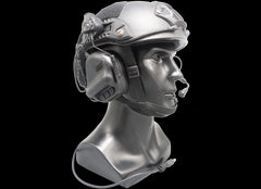 Earmor M32 MOD1 Electronic Communication Hearing Protector for Fast Helmet - Black