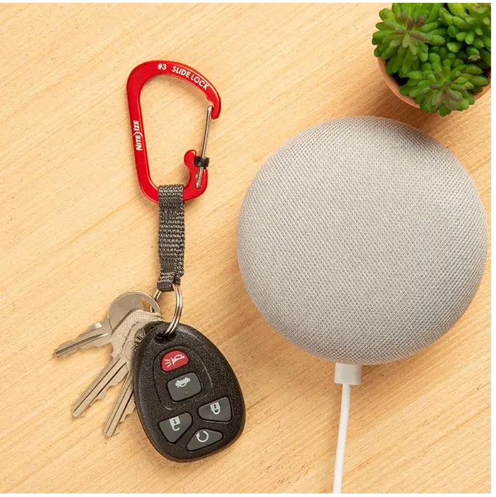 Nite Ize - SlideLock Key Ring  - Red
