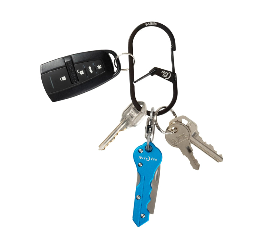 Nite Ize - G-Series Dual Chamber Carabiner - Black