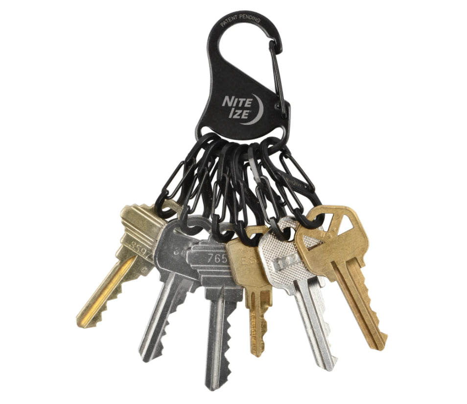 Nite Ize - KeyRack Steel S-Biner - Black