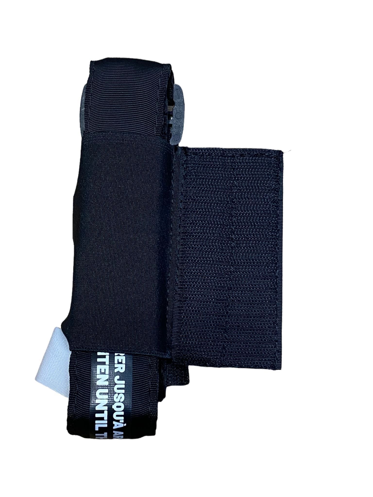 Porta Tourniquet Velcrato Elastico - Black