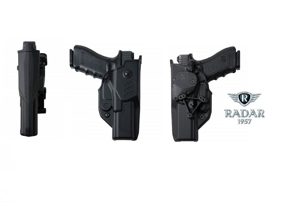 Fondina Glock 17 Polimero Radar Hawk T-LEP SYSTEM Livello 3°