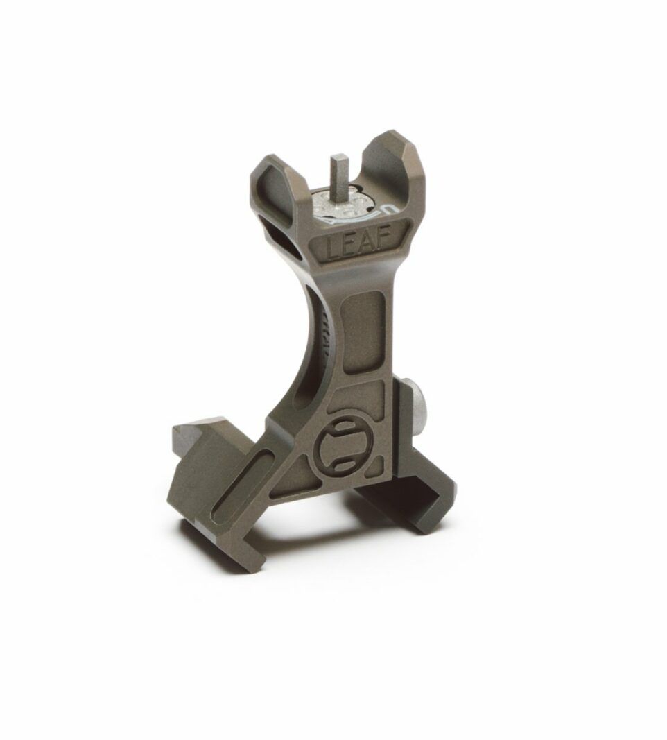 Airsoft Artisan - Fixed Micro Front Sight for Milspec 1913 Rail System - Dark Earth