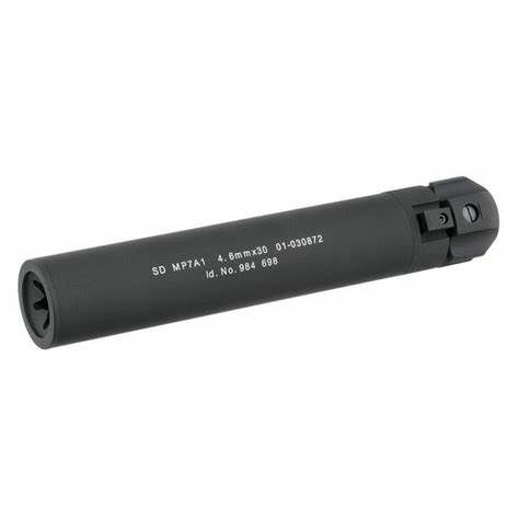 5KU - Spegnifiamma & Silenziatore Black Per MP7A1