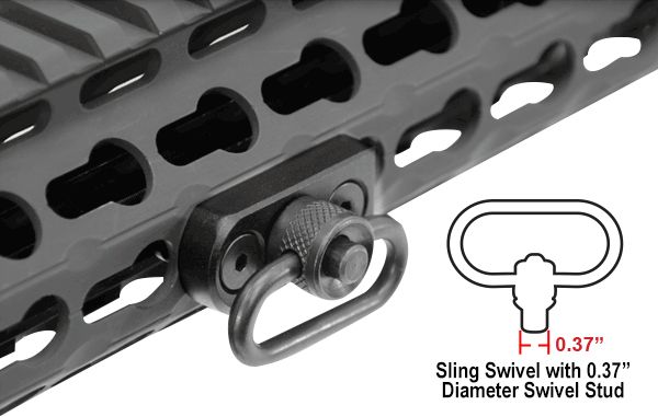 UTG® Keymod Adaptor Base for Standard QD Sling Swivel