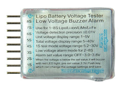 Tester LiPo/LiFe con Display