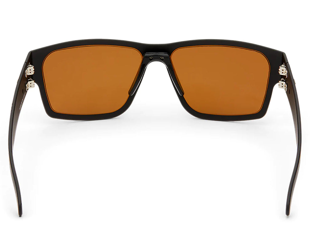 GATORZ - Delta Matte Black with Brown Polarized Lens w/ Green Mirror