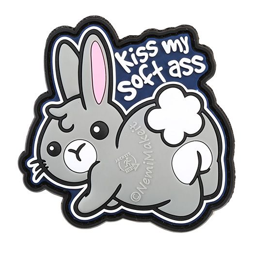 Patch Bunny Kiss My Soft Ass