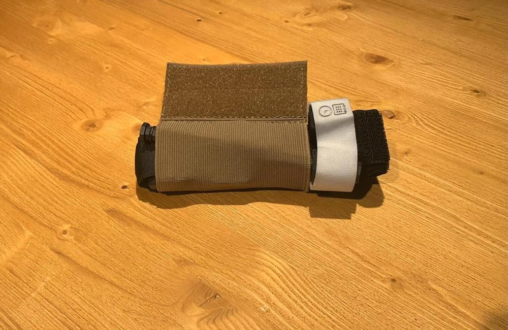 Porta Tourniquet Velcrato Elastico - Ranger Green