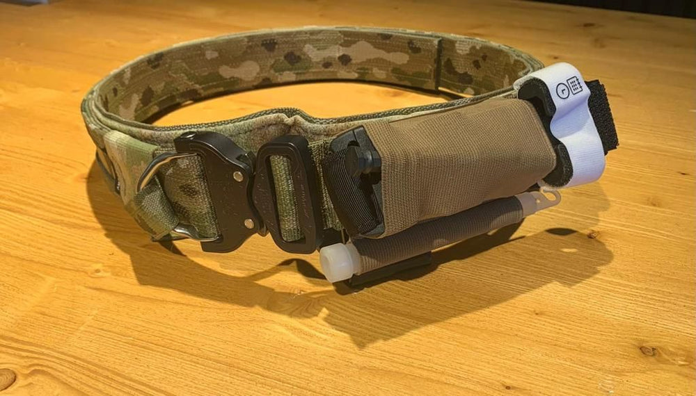 Porta Tourniquet Velcrato Elastico da Sottocintura - Ranger Green