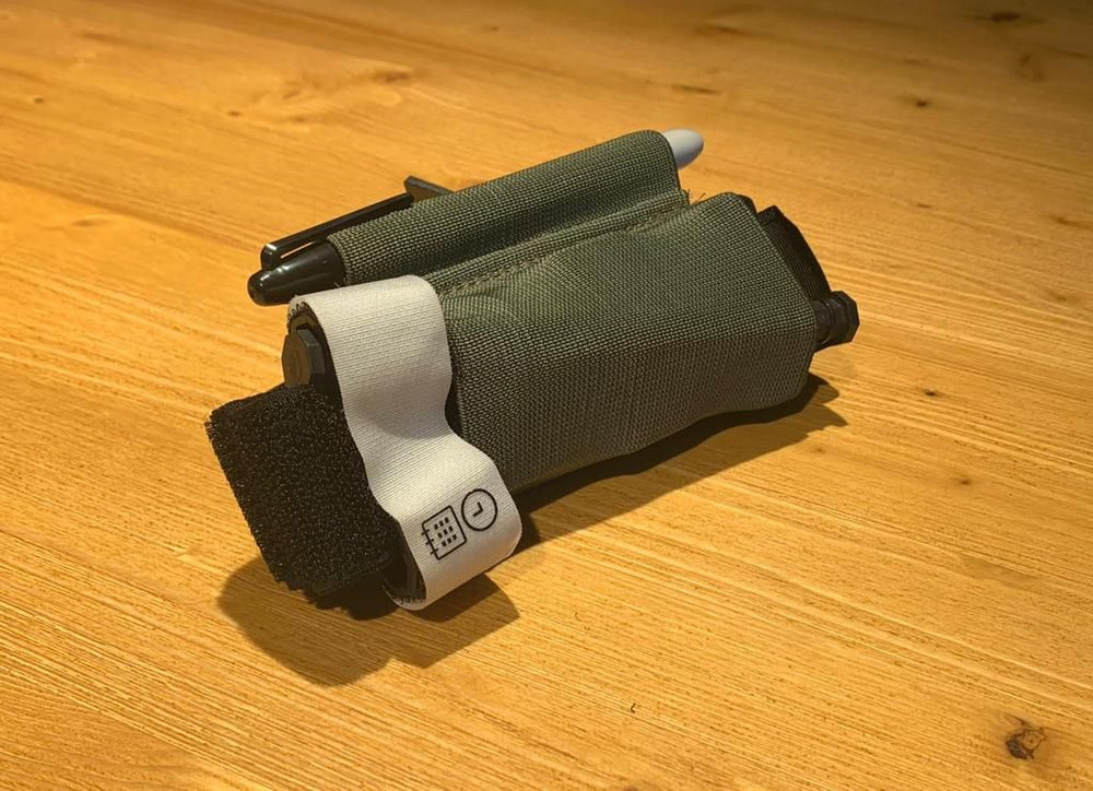 Porta Tourniquet Velcrato Elastico da Sottocintura - Ranger Green