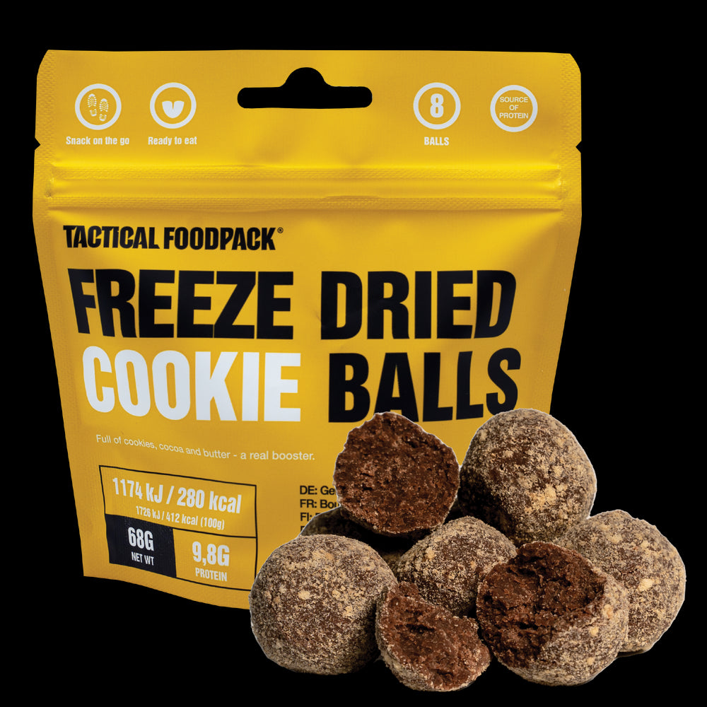 Tactical Foodpack - Freeze-Dried Cookie Balls 68g