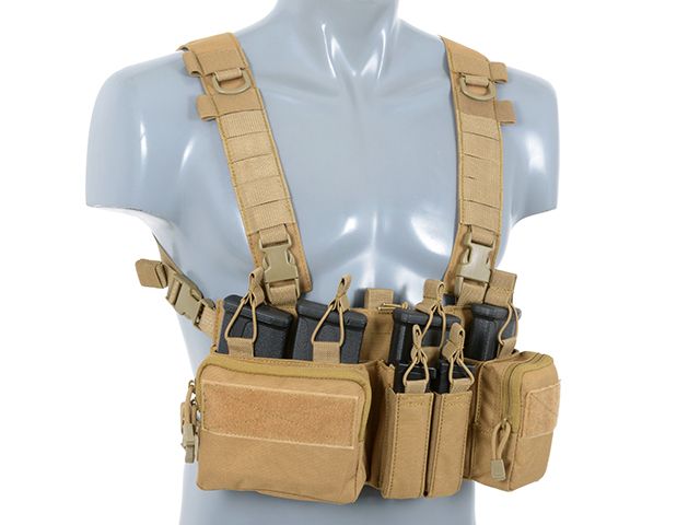 Buckle Up Chest Rig - Coyote