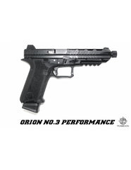 POSEIDON - Orion No.3-Performance Airsoft GBB Pistol (Black) - Alluminium