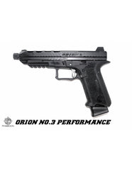 POSEIDON - Orion No.3-Performance Airsoft GBB Pistol (Black) - Alluminium