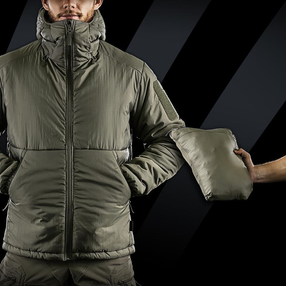 UF PRO - Delta Compact Tactical Winter Jacket - Brown Grey