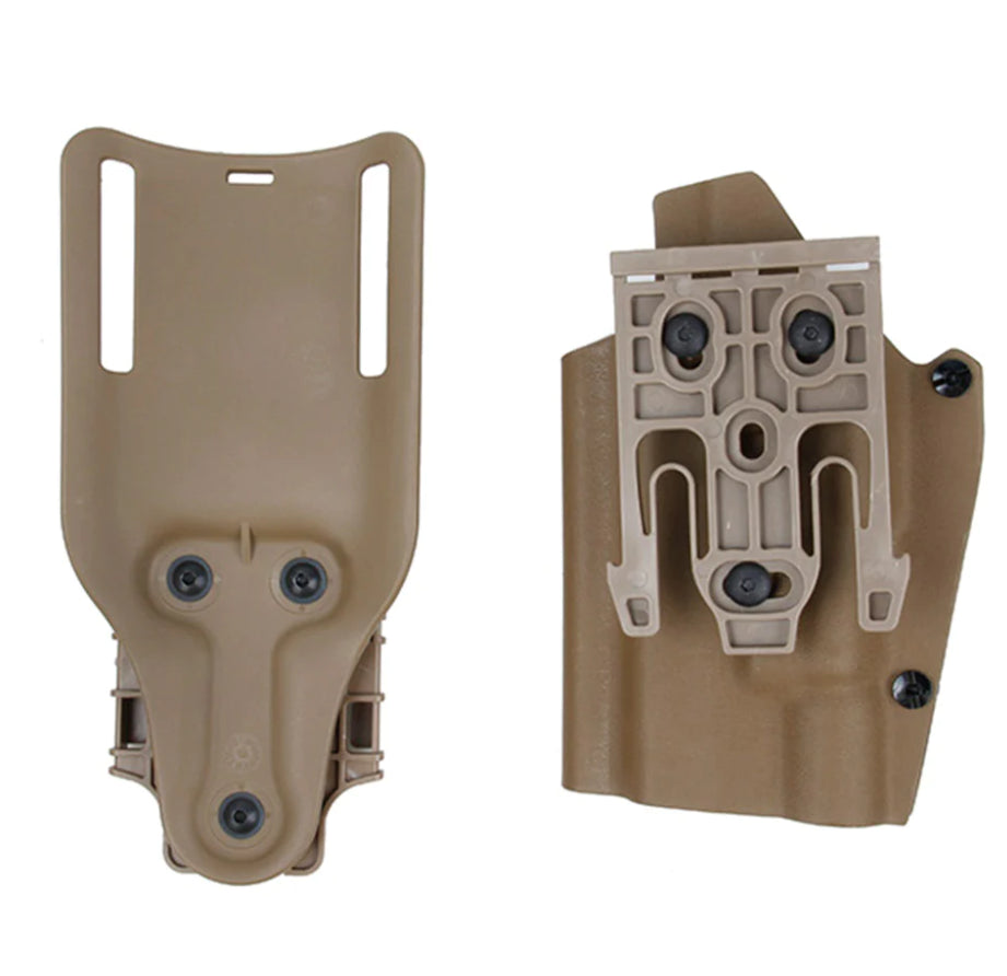 TMC Fondina Rigida per Glock con X300 - Dark Earth