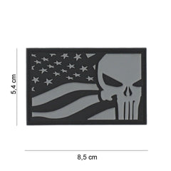 Patch Punisher USA Flag