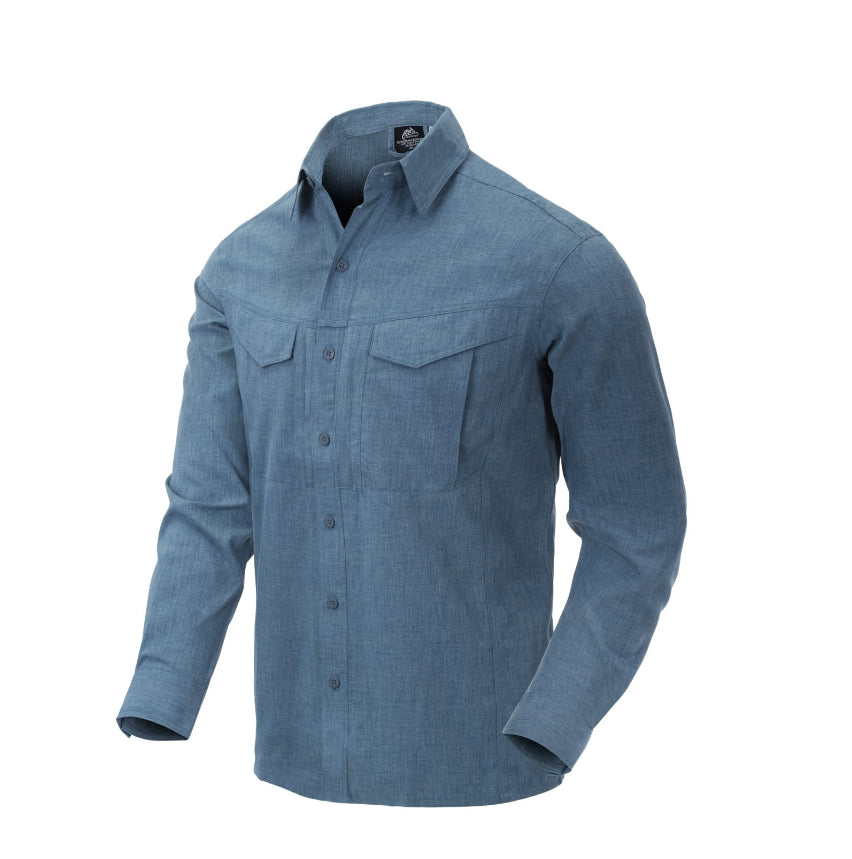 Defender MK2 Gentleman Shirt® - Melange Blue