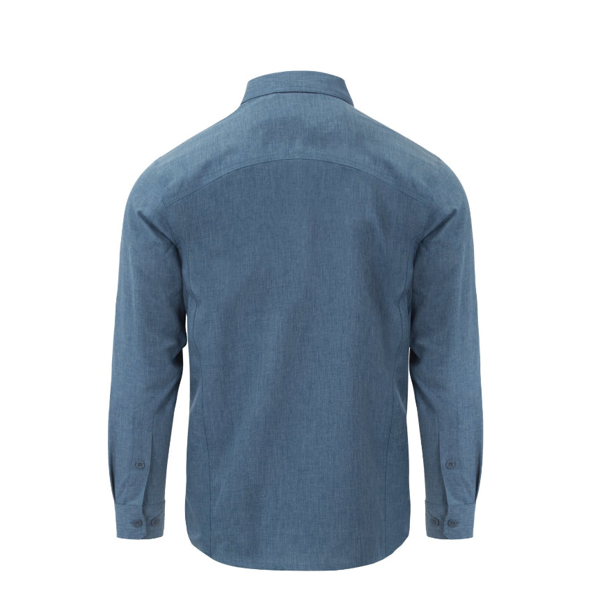 Defender MK2 Gentleman Shirt® - Melange Light Blue