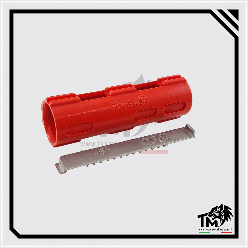 Top Max - Pistone Alleggerito Pro in Derlin - Cremagliera in M.I.M.