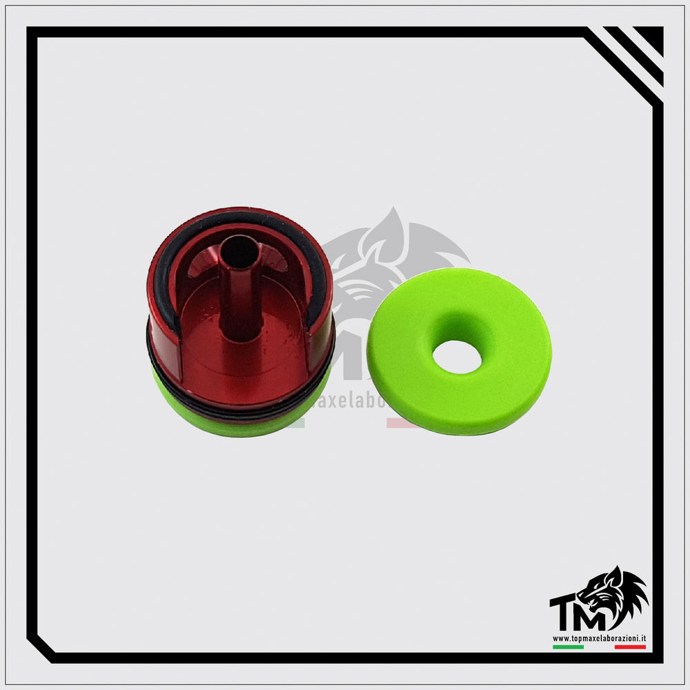 Top Max - Testa Cilindro in Ergal con Pad Green