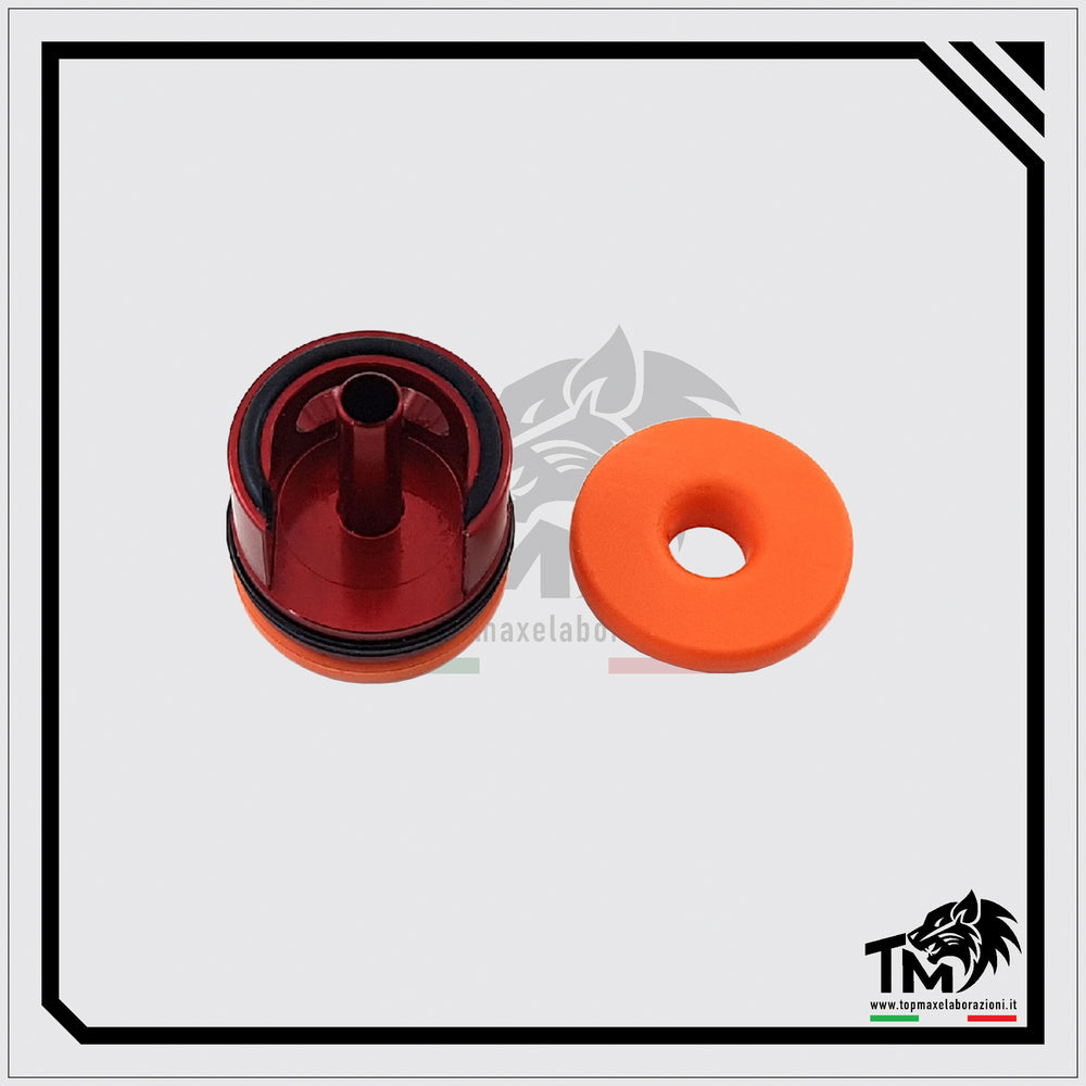 Top Max - Testa Cilindro in Ergal con Pad Orange